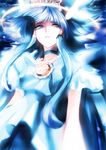  aoki_reika blue blue_eyes blue_hair cure_beauty long_hair magical_girl precure princess_form_(smile_precure!) smile_precure! solo tima 
