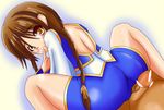  arisun ass bloody_roar brown_hair buttjob grinding looking_back nonomura_uriko penis 