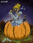  bird cinderella_(disney) creepy crow disney female glass_slippers gus_(disney) jeffrey_thomas mammal nightmare_fuel pumpkin rat rodent scarecrow twisted 