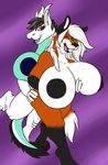  anthro arcius big_breasts breast_grab breasts canine chinese_dragon dragon duo female fox huge_breasts hyper hyper_breasts lexi_eastwind mammal nipples xchiseaxmargaritax 