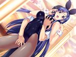  animal_ears breast_grab bunnygirl game_cg koutaro saotome_nagi tropical_kiss 