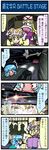  /\/\/\ 4koma 6+girls animal_ears art_shift artist_self-insert blonde_hair blue_hair blush brown_eyes brown_hair car car_interior cat_ears chen comic dress driving fan fox_tail ghost ground_vehicle hands_in_opposite_sleeves hat hat_ribbon heterochromia highres initial_d lights long_image long_sleeves mizuki_hitoshi motor_vehicle multiple_girls multiple_tails night open_mouth persona_eyes purple_dress purple_eyes real_life_insert ribbon saigyouji_yuyuko shameimaru_aya shirt skirt slit_pupils smile surprised tail tall_image tatara_kogasa tears tokin_hat touhou translated veil vest wide_sleeves yakumo_ran yakumo_yukari yellow_eyes 