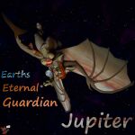  3d_(artwork) absurd_res anthro aquatic blender_(artwork) blender_cycles_(artwork) breasts digital_media_(artwork) dragon earth explosion featureless_breasts featureless_crotch female fish gesture glowing glowing_eyes hair hand_gesture hi_res huge_filesize hybrid jupiter_(hvllhnd) looking_at_object looking_at_planet macro moon mythological_creature mythological_scalie mythology orange_hair planet planet_dwarfing pointing retro_raptor saturn_(planet) scalie shark shark_tail solo space text watermark wings 