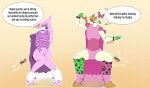 anthro avian bird bodily_fluids bodily_noises canid canine chicken diaper diaper_around_ankles duo english_text feces female five_nights_at_freddy's five_nights_at_freddy's:_security_breach fox front_view galliform genital_fluids glamrock_chica hi_res lunarcey mammal phasianid pooping potty potty_training potty_use scottgames steel_wool_studios text unclean_diaper urine used_diaper wet_diaper