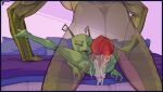  2_toes 3_fingers alien antennae_(anatomy) anthro bed bodily_fluids butt cel_shading cum cum_in_vagina cum_inside cum_on_bed cum_on_butt cum_on_penis cum_overflow cum_stream cum_string curled_antennae dripping duo excessive_cum excessive_genital_fluids extreme_penetration feet female female_penetrated fingers from_front_position furniture genital_fluids genitals green_body green_skin hi_res huge_penetration invader_zim invalid_tag irken lying male male/female male_penetrating male_penetrating_female messy missionary_position mouth multiple_orgasms nickelodeon nude on_back orgasm penetration penis petresko ridiculous_fit scales senn sex shaded shiro_(kohryu) size_difference spread_legs spreading teeth toes tongue tongue_out translucent translucent_body vaginal vaginal_fluid_drip vaginal_fluids vaginal_penetration wet 