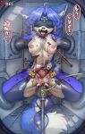  2026 absurd_res anthro areola biped black_nose blindfold blood blue_body blue_fur blue_hair bodily_fluids bodysuit breasts camera_view canid canine cheek_tuft clit_torture clitoris clothing countershade_face countershade_fur countershade_torso countershading dildo dildo_in_vagina dildo_insertion dipstick_tail facial_tuft female fox front_view fur genital_fluids genital_torture genitals gore grotesque hair hi_res inner_ear_fluff japanese_text knife krystal_(star_fox) lock mammal markings medium_breasts mostly_nude needleplay nintendo nipples open_mouth penetration pussy_torture restrained sex_toy sex_toy_in_vagina sex_toy_insertion skinsuit solo star_fox tail tail_markings teeth text tight_clothing tongue torn_clothing torture tuft uterus vaginal vaginal_fluids vaginal_penetration white_body white_countershading white_fur white_markings wolfeed wounded 