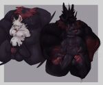  abdominal_bulge absorption_vore absurd_res anal anal_penetration bodily_fluids corruption cum cum_on_penis demonrat drone duo forced foreskin genital_fluids genitals goo_creature hi_res inside latex lemangor_(demonrat) lock_symbol male male/male mammal milking_tentacles monster murid murine navel_fetish navel_penetration oral oral_penetration overweight penetration penis questionable_consent rape rat restrained rodent safe_vore sex sligo_(demonrat) tentacle_rape tentacle_sex tentacles transformation vore x-ray_view 