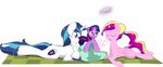  blue_eyes blue_hair cub cutie_mark eating english_text equine eyes_closed female feral food friendship_is_magic group hair horn horse kryptchild magic male mammal multi-colored_hair my_little_pony open_mouth pony princess_cadance_(mlp) purple_eyes purple_hair shining_armor_(mlp) text twilight_sparkle_(mlp) two_tone_hair unicorn watermelon winged_unicorn wings young 