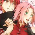  haruno_sakura lowres naruto naruto_shippuuden sasori 