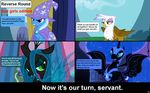  celestias_servant_interview changeling equine female feral friendship_is_magic gilda_(mlp) gryphon horn mammal my_little_pony nightmare_moon_(mlp) queen_chrysalis_(mlp) trixie_(mlp) unicorn winged_unicorn wings 