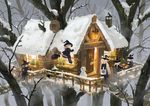  building original seeker snow snowman tree witch_hat 