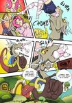  antler antlers blue_eyes bulge clothing comic dialog discord_(mlp) draconequus duo english_text female friendship_is_magic hair horn house human humanized male mammal my_little_pony natsumemetalsonic open_mouth pink_hair pinkie_pie_(mlp) red_eyes socks stomach swallowing teeth text vorarephilia vore wings 