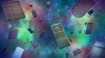  absurdres artist_request door game_asset highres nebula no_humans outdoors scenery space star_(sky) third-party_source too_many_doors touhou touhou_spell_carnival 