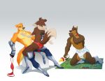 abdl absurd_res adult_baby anthro armor bird_dog blitz_(road_rovers) border_collie brown_body brown_fur brown_hair butt canid canine canis clean_diaper clothed clothing colleen_(road_rovers) collie colt3n diaper diaper_only dobermann domestic_dog female fur golden_retriever hair herding_dog hi_res hunter_(road_rovers) hunting_dog male male/female mammal mental_regression mostly_nude on_lap panties panties_only pastoral_dog pink_clothing pink_panties pink_underwear pinscher regression retriever road_rovers sheepdog topless underwear underwear_only wearing_diaper