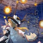  bad_id bad_pixiv_id blonde_hair book kirisame_marisa library multiple_girls patchouli_knowledge seeker touhou voile 