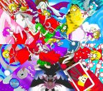  6+girls absurdres alice_margatroid alice_margatroid_(pc-98) ayana_(touhou) bakebake_(touhou) everyone genjii_(touhou) hakurei_reimu hakurei_reimu_(pc-98) highres kazami_yuuka kazami_yuuka_(pc-98) kirisame_marisa kirisame_marisa_(pc-98) louise_(touhou) mai_(touhou) mima_(touhou) multiple_girls mystic_square pink-haired_makai_resident_(touhou) sara_(touhou) shinki_(touhou) spirit_mirror_(touhou) touhou touhou_(pc-98) trump_king wayousei_(touhou) yuki_(touhou) yumeko_(touhou) 