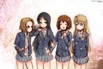  akiyama_mio black_eyes black_hair blonde_hair blue_eyes brown_eyes brown_hair closed_eyes diploma dreamcatcher graduation hair_ornament hairband hairclip hirasawa_yui k-on! kotobuki_tsumugi long_hair multiple_girls nakano_azusa no_legwear school_uniform short_hair tainaka_ritsu tears 