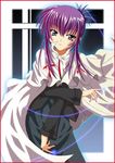  chikage_(sister_princess) cloak purple_hair sister_princess tagme 