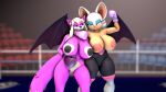3d_(artwork) absurd_res anthro areola bat big_areola big_breasts black_areola black_lips black_nipples blue_eyes boxing_gloves boxing_gloves_only breasts canid canine canis clothed clothing digital_media_(artwork) duo ear_tuft female female/female fighting_ring fur genitals grabbing_neck green_eyes hair handwear handwear_only heart_symbol hi_res huge_breasts innie_pussy lips mammal mostly_nude nipples pink_body pink_fur pussy rouge_the_bat sega sonic_the_hedgehog_(series) source_filmmaker toni_scampers topless tuft white_body white_fur white_hair wolf yuni_hermit