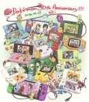  6+boys 6+girls akari_(pokemon) anniversary artist_name baby_animal baseball_cap beanie bird bow brendan_(pokemon) brown_hair bulbasaur cable calem_(pokemon) cat charmander chase_(pokemon) chespin chick chikorita chimchar commentary crocodile crocodilian cyndaquil dawn_(pokemon) duck eevee elaine_(pokemon) elio_(pokemon) ethan_(pokemon) fennec_fox fennekin florian_(pokemon) froakie frog fuecoco game_boy game_boy_advance game_boy_color gecko gloria_(pokemon) great_ball grookey handheld_game_console harmony_(pokemon) hat highres hilbert_(pokemon) hilda_(pokemon) juliana_(pokemon) kitten kris_(pokemon) leaf_(pokemon) litten lizard lucas_(pokemon) lyra_(pokemon) master_ball may_(pokemon) monkey mudkip multiple_boys multiple_girls nate_(pokemon) nintendo_3ds nintendo_ds nintendo_ds_lite nintendo_switch nintendo_switch_2 oshawott otter owl paxton_(pokemon) penguin photo_(object) pig pikachu piplup poke_ball pokemon pokemon:_let's_go_pikachu!_and_let's_go_eevee! pokemon_(creature) pokemon_diamond/pearl/platinum pokemon_firered_and_leafgreen pokemon_gold/silver/crystal pokemon_heartgold_and_soulsilver pokemon_legends:_arceus pokemon_legends:_z-a pokemon_omega_ruby_and_alpha_sapphire pokemon_ruby/sapphire/emerald pokemon_scarlet_and_violet pokemon_sun_and_moon pokemon_sword_and_shield pokemon_ultra_sun_and_ultra_moon pokemon_x_and_y popplio quaxly rabbit red_(pokemon) red_bow rei_(pokemon) rosa_(pokemon) rowlet ruwago_(rwg_36) salamander scorbunny sea_lion selene_(pokemon) serena_(pokemon) snivy sobble sprigatito squirtle starter_pokemon_trio tepig torchic totodile treecko trilby turtle turtwig ultra_ball victor_(pokemon) 