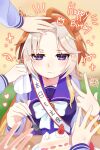  ! !! 6+girls :t ahoge animal_ears birthday birthday_cake birthday_sash blush bow bowtie cake cake_slice chewing colored_inner_hair commentary_request crumbs curtained_hair drawn_crown ear_covers eating english_text engrish_text food fork gold_ship_(umamusume) handkerchief happy_birthday headpat heart highres holding holding_fork holding_handkerchief horse_ears horse_girl horseshoe_ornament long_sleeves multicolored_hair multiple_girls notice_lines orange_hair orfevre_(umamusume) petting plate purple_eyes purple_sailor_collar ranguage sailor_collar sash school_uniform semikoron1082 single_ear_cover small_sweatdrop strawberry_shortcake streaked_hair table tracen_school_uniform translation_request umamusume upper_body w white_bow white_bowtie white_streaks winter_uniform 