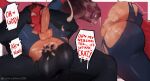  2boys anal anus ass bara black_skin blue_bodysuit bodysuit brown_hair colored_skin cum cum_bubble cum_in_ass cum_on_body cum_on_penis cum_overflow dated ejaculation english_text erection folded foreskin full_nelson gaping gradient_background hands_on_another's_head highres horror_himbos huge_penis huge_testicles large_hands large_penis legs_up male_focus marvel mask mole mole_on_ass motion_blur multicolored_bodysuit multiple_boys multiple_views muscular muscular_arms muscular_male penis pink_background red_bodysuit red_mask restrained reverse_suspended_congress sex sex_from_behind shiny_skin sitting skindentation speech_bubble spider-man spider-man_(original_suit) spider-man_(series) spread_legs stomach_bulge stray_pubic_hair striped_blush superhero_costume suspension sweat symbiote testicles thick_thighs thighs torn_bodysuit torn_clothes torn_mask twitching twitter_username veins veiny_penis venom_(marvel) yaoi 