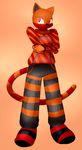  elpatrixf feline female hi_res kuntahna_the_tiger mammal pants rollercoasterviper59 sneakers tiger 