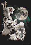 ambiguous_gender bigger_version_at_the_source black_nose black_pawpads canine derp fangs feral humor looking_at_viewer moon moon_moon plain_background stars three_wolf_moon tongue tongue_out white_fur wolf yellow_eyes 