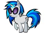 ambiguous_gender animated equine eyewear female feral friendship_is_magic glowing horn mammal my_little_pony nintendo paper_mario plain_background solo sunglasses transparent_background unicorn unknown_artist video_games vinyl_scratch_(mlp) walking 