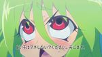  16:9 1girl ahegao animated animated_gif green_eyes lowres mermaid monster_girl muromi-san namiuchigiwa_no_muromi-san red_eyes solo 