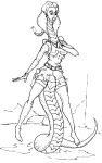 5_fingers animal_humanoid anthro balancing_on_tail belt black_and_white bottomwear braided_hair braided_ponytail claws clothing cobra digital_media_(artwork) eyebrows fangs female feral fingers fist growth hair hi_res holding_object human human_to_anthro human_to_humanoid humanoid lara_croft lips long_neck long_tail looking_at_self looking_down mammal membrane_(anatomy) membrane_growth mid_transformation monochrome neck_expansion on_tail open_mouth ponytail raised_inner_eyebrows reptile scale_growth scales scalie scaly_tail shirt shorts sleeveless_topwear snake snake_hood snake_hood_growth solo species_transformation spread_fingers standing standing_on_tail surprised tail tail_burst tank_top teeth toe_claws tomb_raider topwear torn_bottomwear torn_clothing torn_shorts transformation transformation_through_magic unknown_artist ventral_scales worried