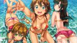  amy_(gargantia) ass bikini erect_nipples hisasi melty_(gargantia) saaya_(gargantia) suisei_no_gargantia swimsuits 