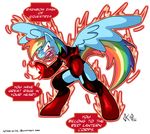  angry crossover cynos-zilla equine friendship_is_magic green_lantern horse my_little_pony pegasus pony rainbow_dash_(mlp) red_lantern ring wings 