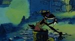  avian bird crow drug fritz_the_cat needle screencap solo 