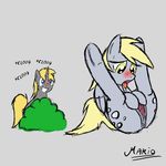  anatomically_correct_pussy animal_genitalia anus blonde_hair blue_eyes blush butt cutie_mark derpy_hooves_(mlp) duo equine equine_pussy female feral friendship_is_magic fur grey_fur hair horn horse mammal masturbation my_little_pony nasturbation nude open_mouth pegasus pony pussy pussy_juice rubbing saliva signature spread_pussy spreading srmario teeth text tongue tongue_out unicorn wings yellow_eyes 