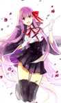  bad_id bad_pixiv_id bb_(fate)_(all) bb_(fate/extra_ccc) black_legwear breasts fate/extra fate/extra_ccc fate_(series) gloves hair_ribbon lace lace-trimmed_thighhighs large_breasts long_hair petals purple_eyes purple_hair ribbon riding_crop shirako_miso solo thighhighs very_long_hair 