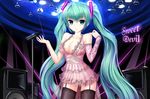  garter_belt hatsune_miku stockings thighhighs vocaloid zheyi_parker 