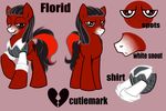  clothing cutie_mark dreadlocks equine feral florid freckles friendship_is_magic horse male mammal model_sheet my_little_pony original_character plain_background pony rainbowscreen solo 