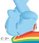  anus butt clopper-dude cutie_mark edit equine female feral friendship_is_magic horse invalid_tag mammal my_little_pony mysterylicker pegasus plain_background pony pussy rainbow_dash_(mlp) solo white_background wings 