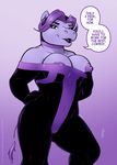  anthro avoid_posting big big_breasts breasts chubby female hair hippo huge_breasts pose pussy redadillio solo wide_hips 