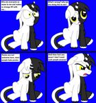  comic_strip dialog english_text equine f-list fallen_wings_(artist) fallenwings feral fetlocks friendship_is_magic hair hi_res hooves horn horse male mammal my_little_pony oreo pony solo text two_tone_hair unicorn wings 