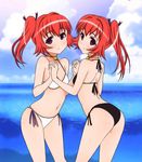  bikini kanokon nanao_ai nanao_ren swimsuits takami_akio 