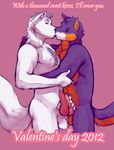  anthro balls boulevard canine canine_penis duo erection eyes_closed frottage gay kissing knot male mammal nude penis romantic sex 
