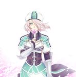  armor bad_id bad_pixiv_id blonde_hair breastplate cowboy_shot emma_honeywell floating_hair flower holding looking_at_viewer short_hair shoulder_pads simple_background solo souchi the_last_remnant white_background wind 