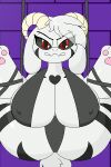  animated asriel_dreemurr_(god_form) bdsm black_sclera bondage bound bovid breast_grab breast_play breasts caprine female fingering goat hand_on_breast mammal markings milkis2000 red_eyes sex solo titfuck undertale undertale_(series) white_body 