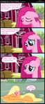  blue_eyes building comic cutie_mark dialog english_text equine female feral friendship_is_magic horse mammal my_little_pony outside paint pinkie_pie_(mlp) pony recolor scootaloooo_(artist) solo text 
