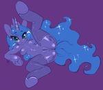  anthro anthrofied anus blue_eyes blue_hair breasts equine female friendship_is_magic hair hallogreen hi_res horn horse looking_at_viewer mammal my_little_pony nipples nude pony pose presenting princess princess_luna_(mlp) pussy royalty solo spread_legs spreading unicorn 