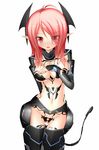  bad_id bad_pixiv_id blush bodypaint bodysuit breast_press breasts covering covering_breasts covering_crotch embarrassed groin highres large_breasts navel open_mouth phantasy_star phantasy_star_online_2 pointy_ears red_eyes red_hair revealing_clothes shiny shiny_clothes solo thigh_gap yazaki_shion zelsius 