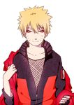  1boy blonde_hair facial_mark male male_focus naruto naruto_shippuuden shikaobing solo uzumaki_naruto uzumaki_naruto_(sennin_mode) yellow_eyes 