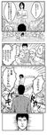  3girls absurdres bad_id bad_pixiv_id bertolt_hoover christa_renz comic connie_springer freckles greyscale highres monochrome multiple_boys multiple_girls nude reiner_braun rururu_(wwff4111) sasha_braus shingeki_no_kyojin short_hair translated ymir_(shingeki_no_kyojin) 